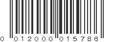 UPC 012000015786