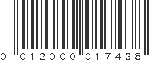 UPC 012000017438