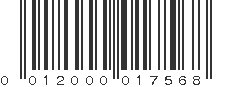 UPC 012000017568