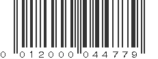 UPC 012000044779