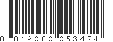 UPC 012000053474