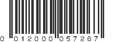 UPC 012000057267