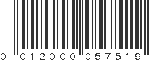 UPC 012000057519