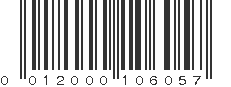 UPC 012000106057