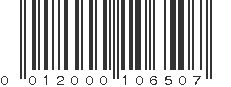 UPC 012000106507