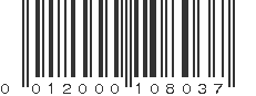 UPC 012000108037