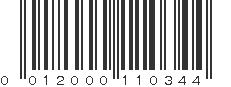 UPC 012000110344