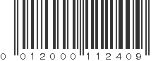 UPC 012000112409