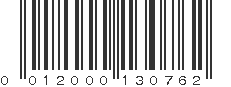 UPC 012000130762