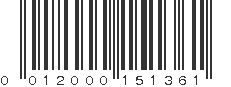 UPC 012000151361