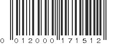 UPC 012000171512