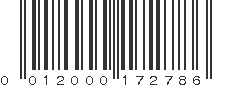 UPC 012000172786