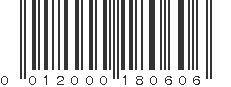 UPC 012000180606