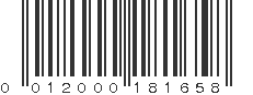 UPC 012000181658