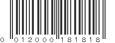 UPC 012000181818