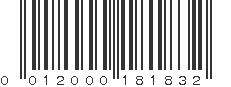 UPC 012000181832