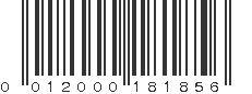 UPC 012000181856