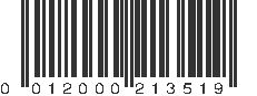 UPC 012000213519