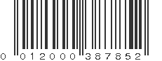 UPC 012000387852