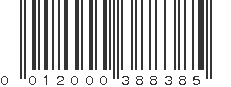 UPC 012000388385