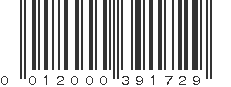 UPC 012000391729