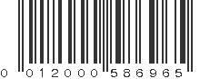 UPC 012000586965