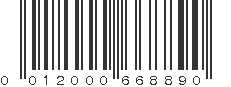 UPC 012000668890