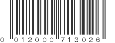 UPC 012000713026