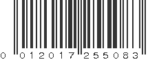 UPC 012017255083