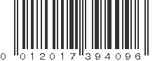 UPC 012017394096