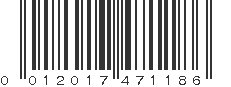 UPC 012017471186