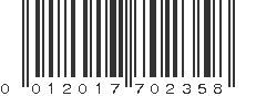 UPC 012017702358