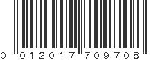 UPC 012017709708