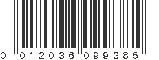 UPC 012036099385