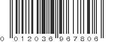 UPC 012036967806