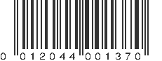 UPC 012044001370