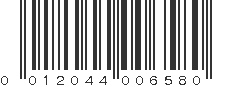 UPC 012044006580