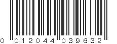 UPC 012044039632