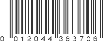 UPC 012044363706