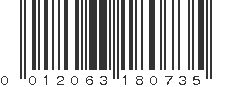 UPC 012063180735