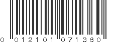 UPC 012101071360