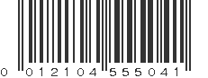 UPC 012104555041