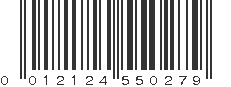 UPC 012124550279