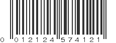 UPC 012124574121