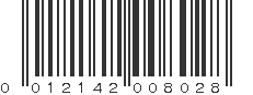 UPC 012142008028