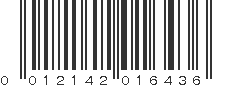 UPC 012142016436