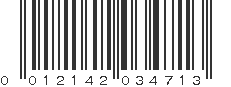 UPC 012142034713