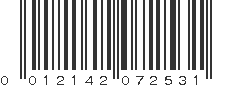 UPC 012142072531