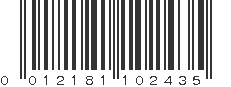 UPC 012181102435