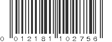 UPC 012181102756